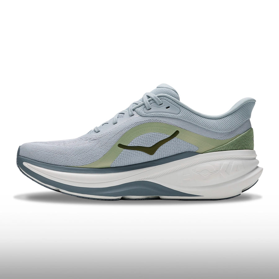 Hoka Clifton Pro Glimmers Hombre Mineral Blue Sprouted Green