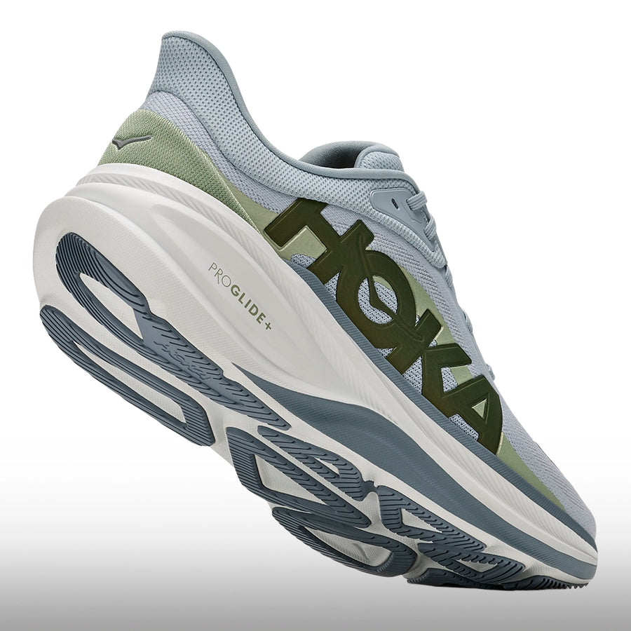 Hoka Clifton Pro Glimmers Hombre Mineral Blue Sprouted Green