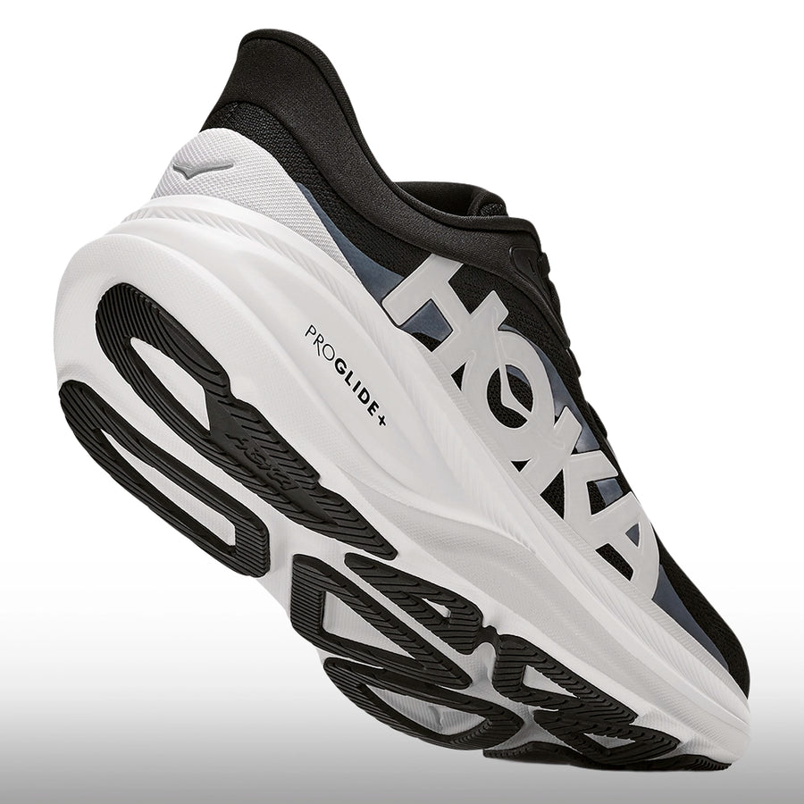 Hoka Clifton Pro Hombre Black Cosmic Grey