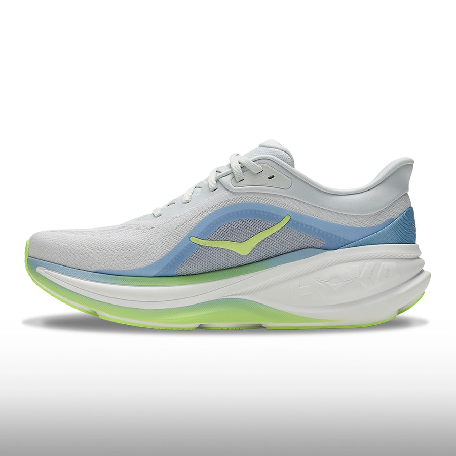 Hoka Clifton Pro Hombre Moonrise Grey Neon Yuzu