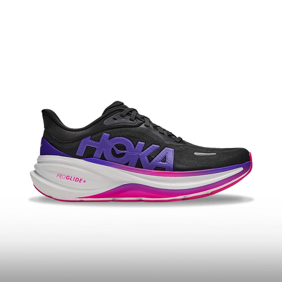 Hoka Clifton Pro Mujer Carbon Black Cosmic Purple