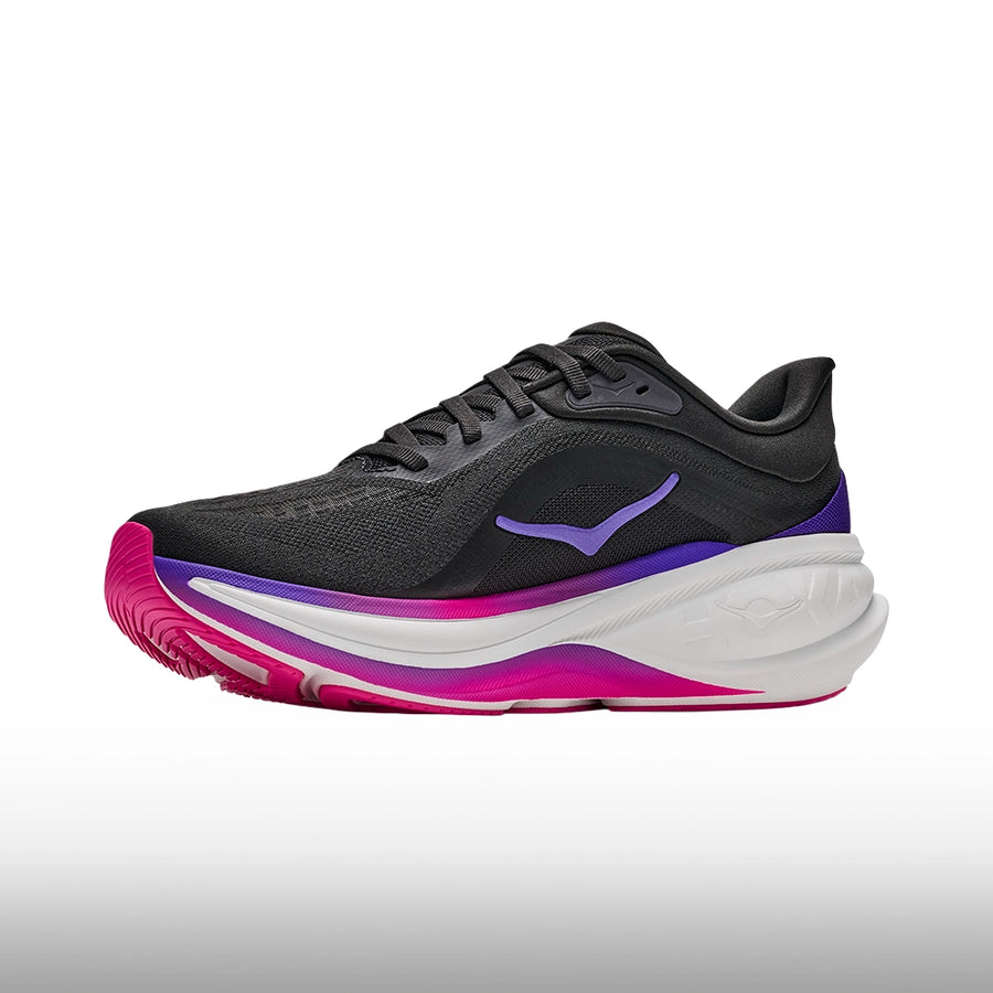 Hoka Clifton Pro Mujer Carbon Black Cosmic Purple