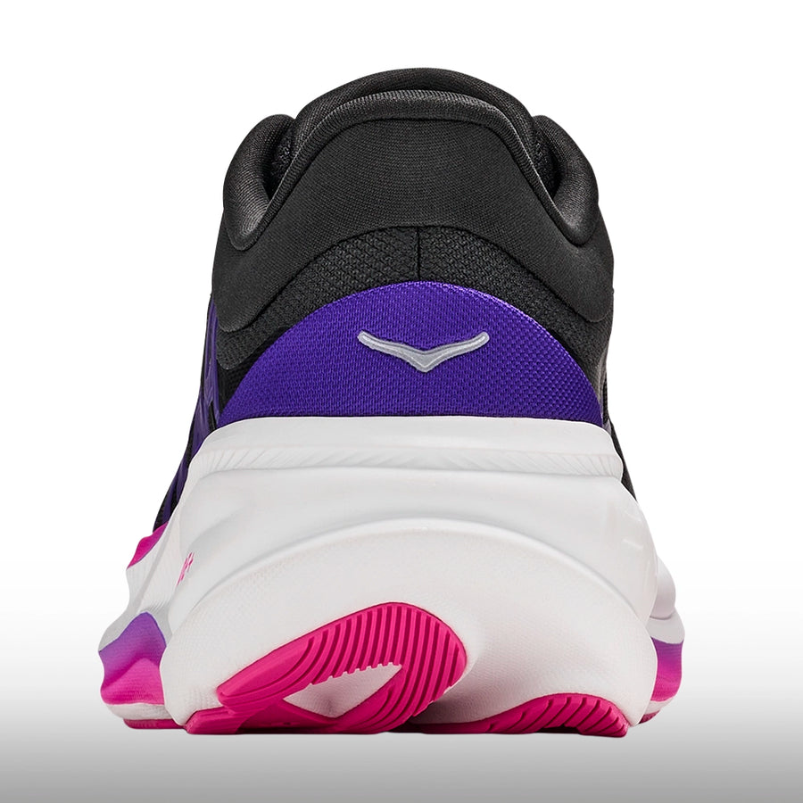 Hoka Clifton Pro Mujer Carbon Black Cosmic Purple