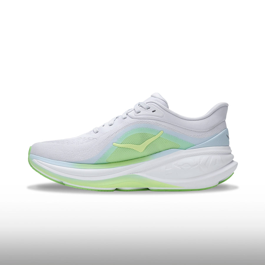 Hoka Clifton Pro Mujer Cosmic Grey Neon Yuzu