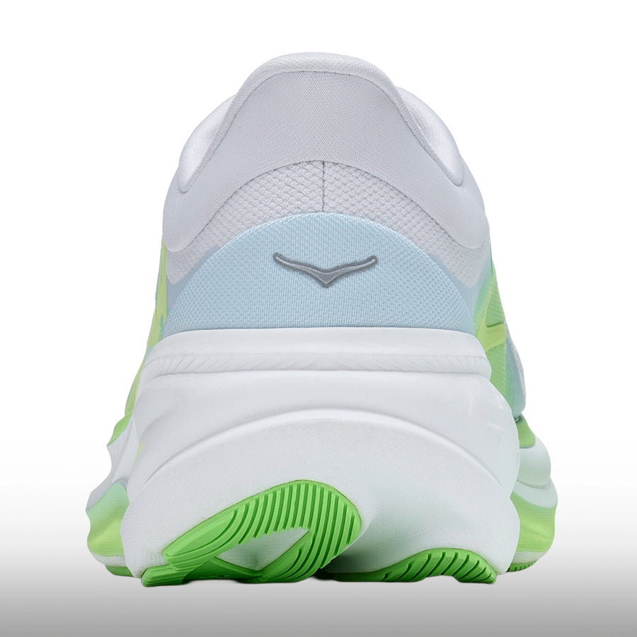 Hoka Clifton Pro Mujer Cosmic Grey Neon Yuzu