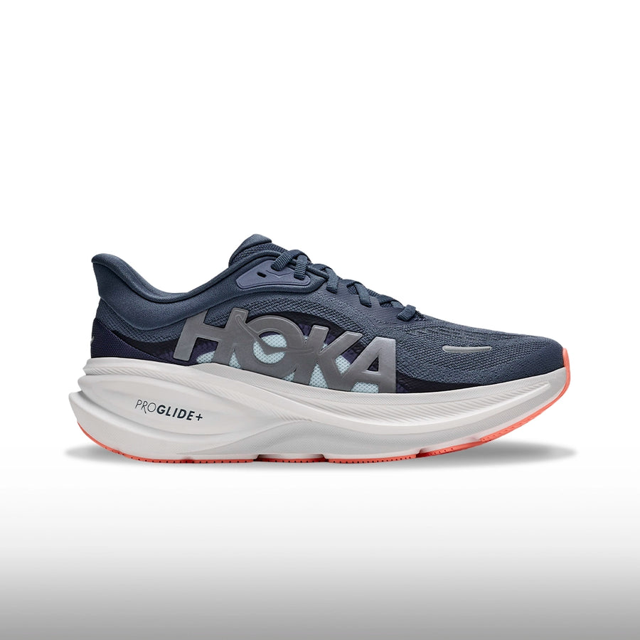 Hoka Clifton Pro Mujer Faded Navy Glimmering Blue
