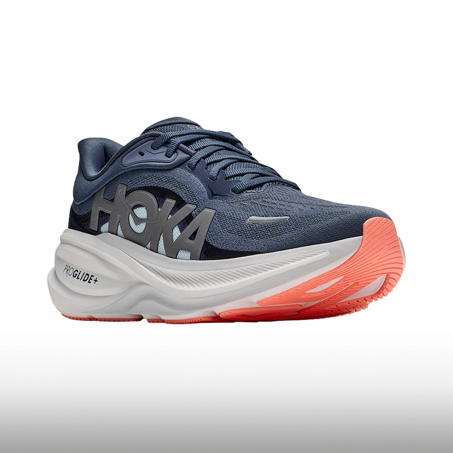 Hoka Clifton Pro Mujer Faded Navy Glimmering Blue