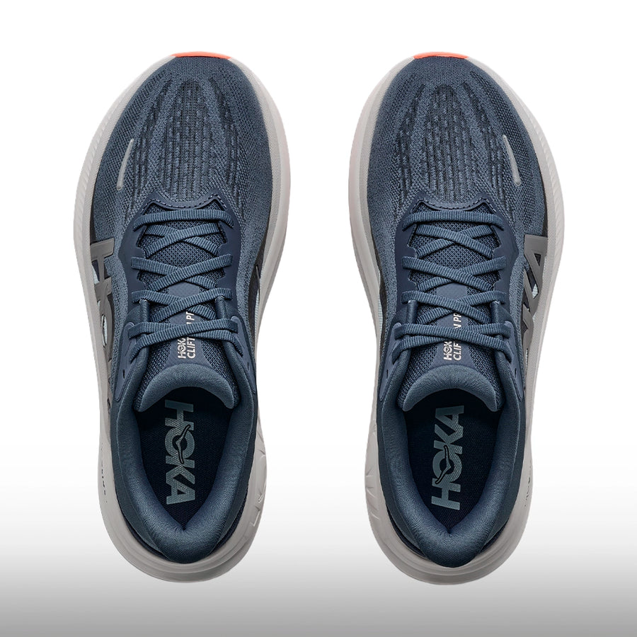 Hoka Clifton Pro Mujer Faded Navy Glimmering Blue