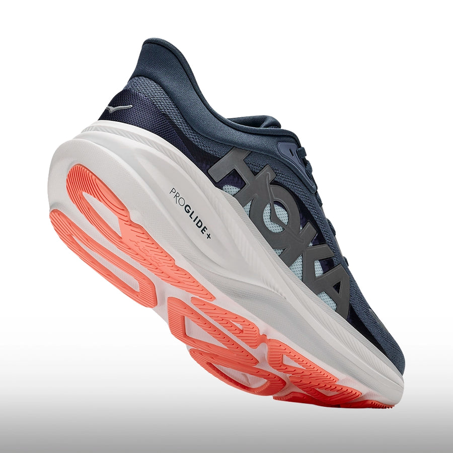 Hoka Clifton Pro Mujer Faded Navy Glimmering Blue