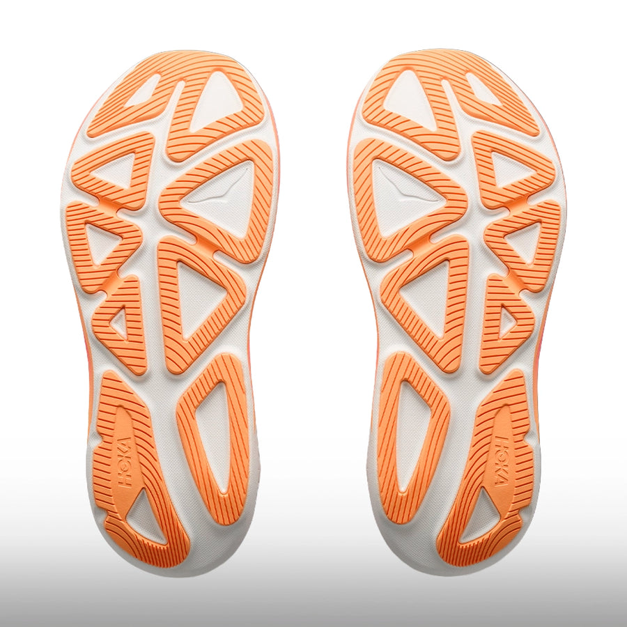 Hoka Clifton Pro Mujer Moonrise Grey Neon Strawberry