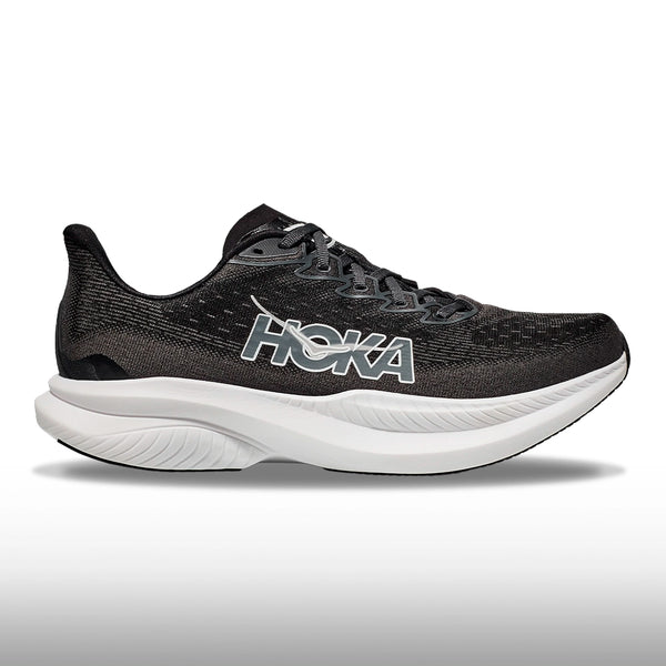 Hoka Mach 6 Hombre Black White