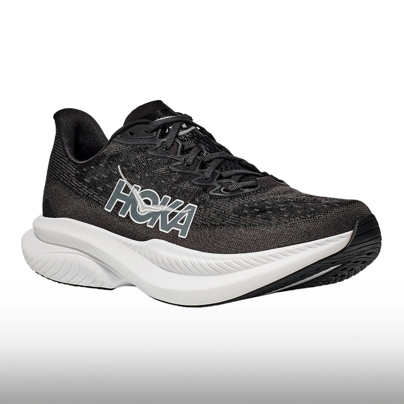 Hoka Mach 6 Hombre Black White