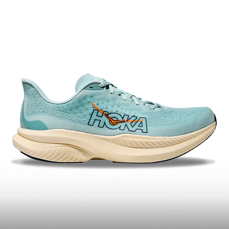 Hoka Mach 6 Hombre Clear Sea Water