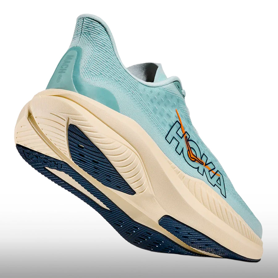 Hoka Mach 6 Hombre Clear Sea Water