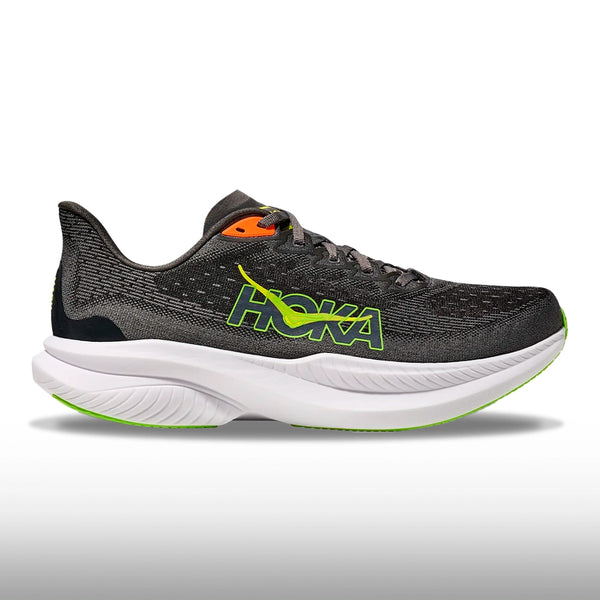 Hoka Mach 6 Hombre Gravel Asphalt Grey