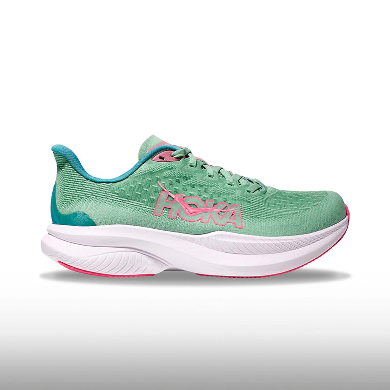 Hoka Mach 6 Mujer Jadeite Alpine Blue