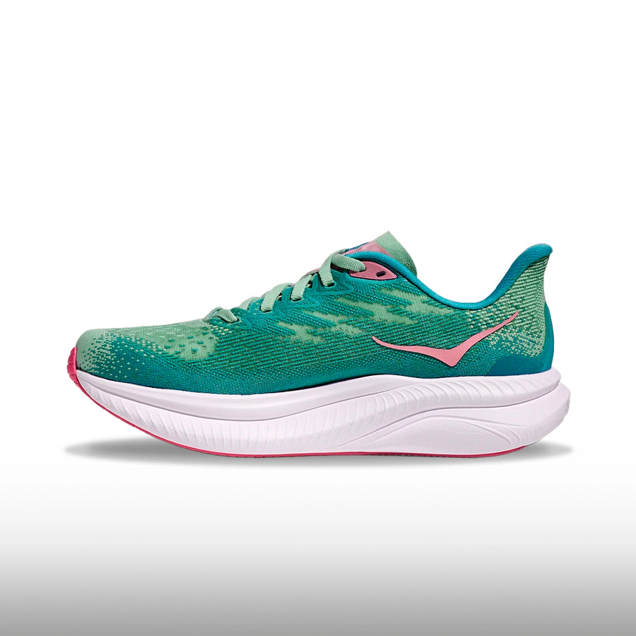 Hoka Mach 6 Mujer Jadeite Alpine Blue