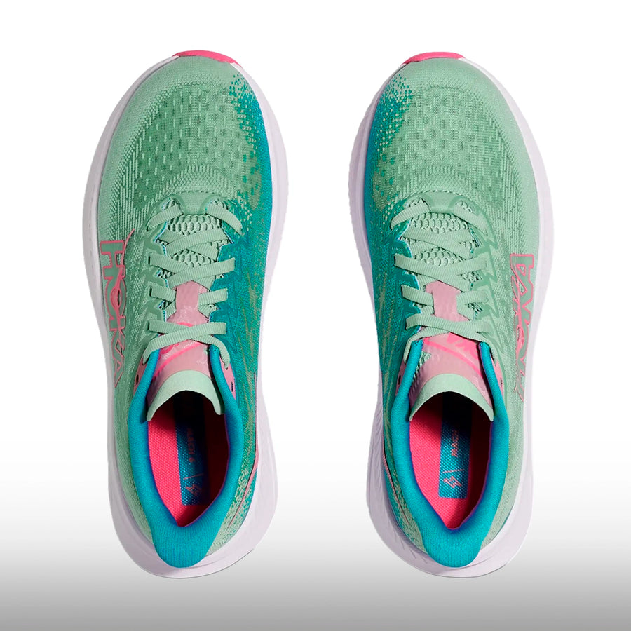 Hoka Mach 6 Mujer Jadeite Alpine Blue