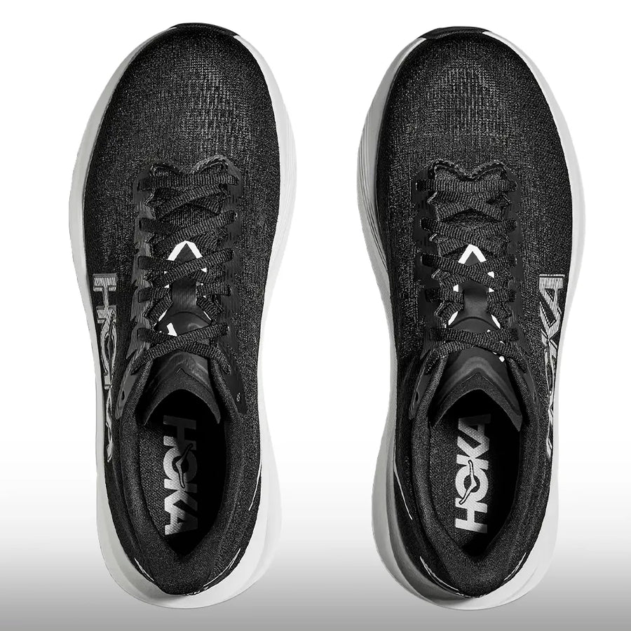 Hoka Mach 7 Hombre Black White