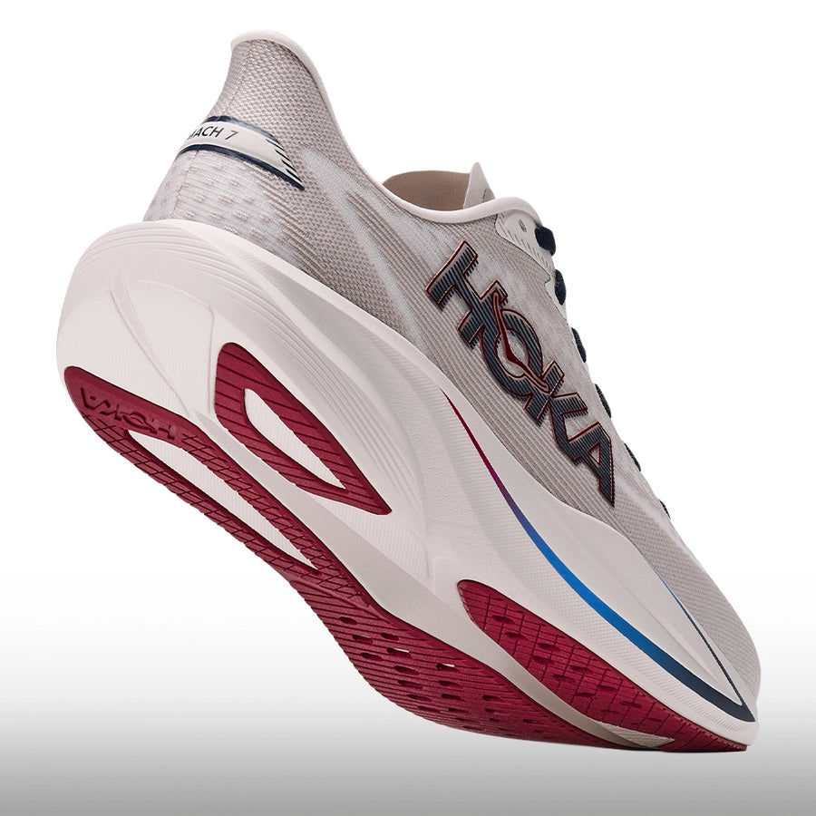 Hoka Mach 7 Hombre Putty Grout