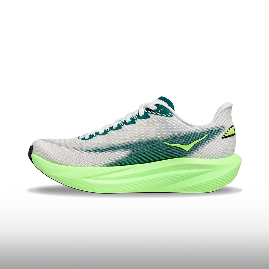 Hoka Mach 7 Mujer Frost Neon Yuzu
