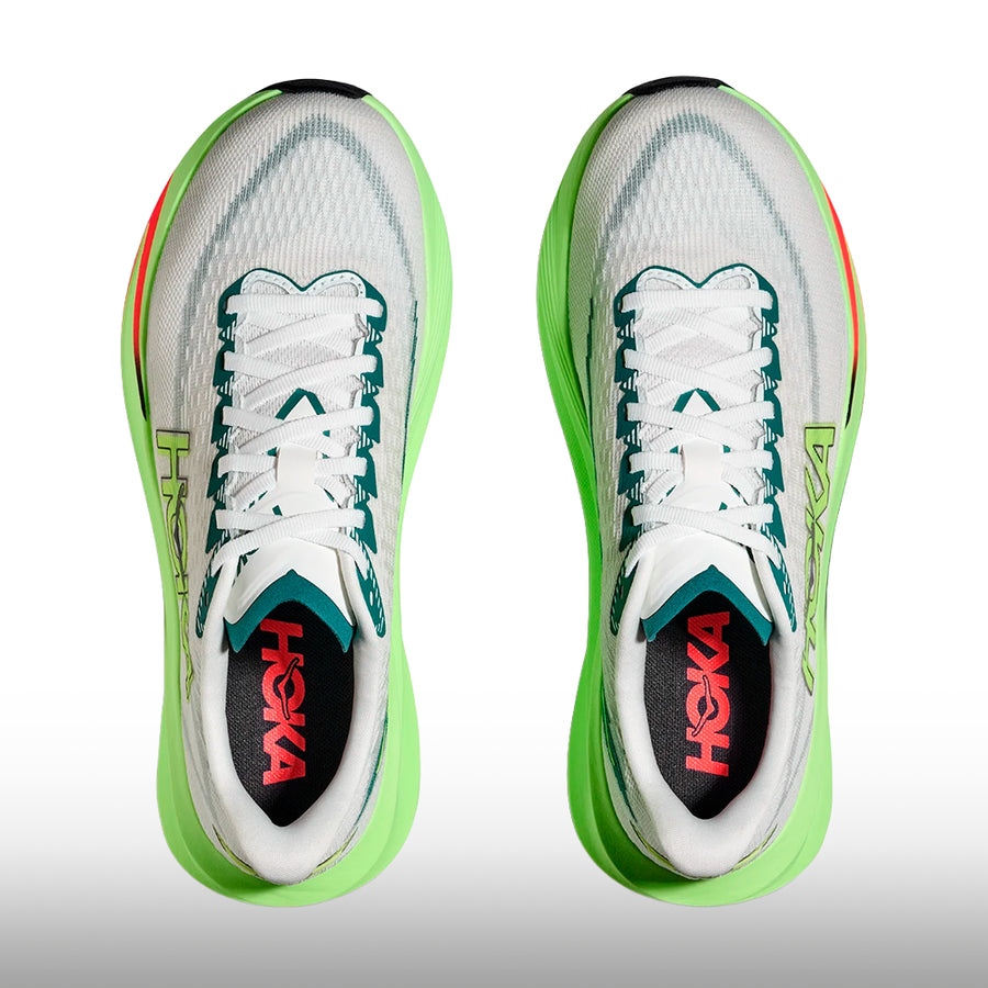 Hoka Mach 7 Mujer Frost Neon Yuzu