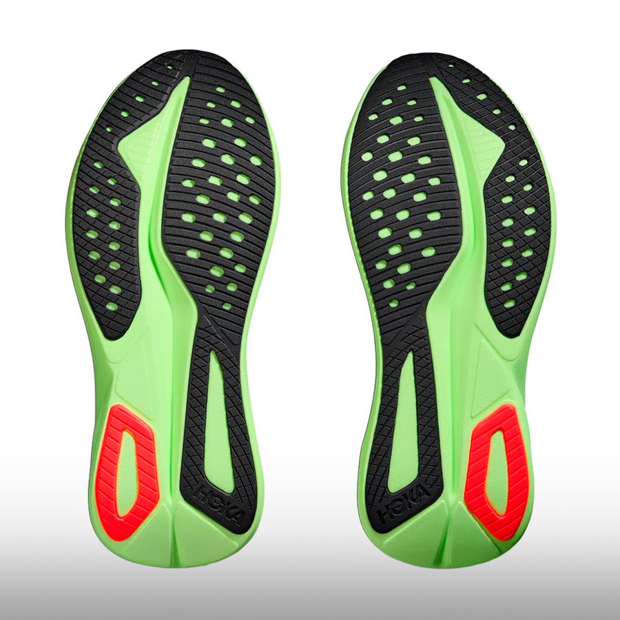 Hoka Mach 7 Mujer Frost Neon Yuzu