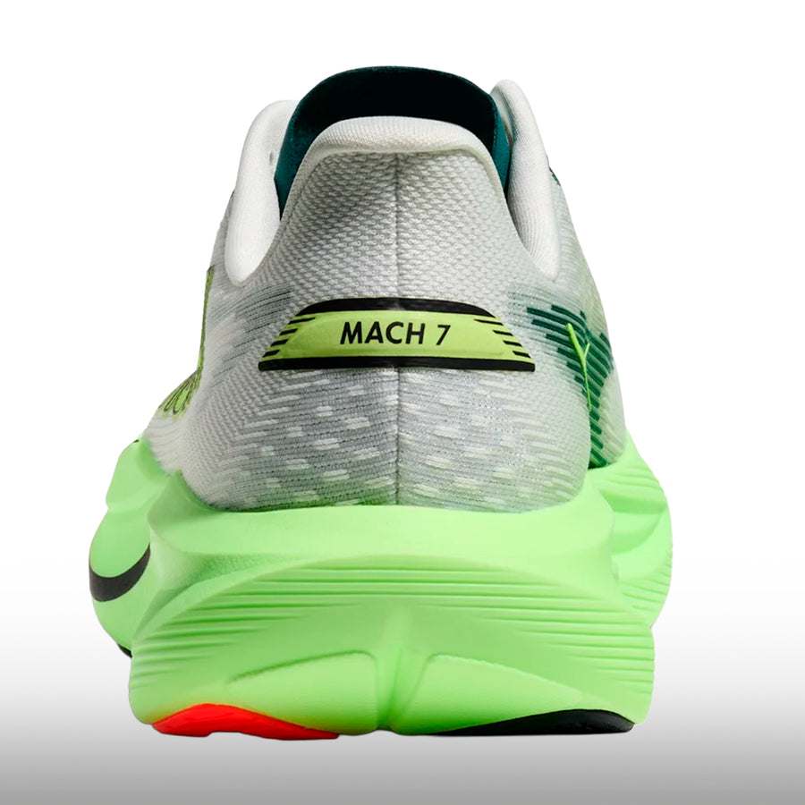 Hoka Mach 7 Mujer Frost Neon Yuzu
