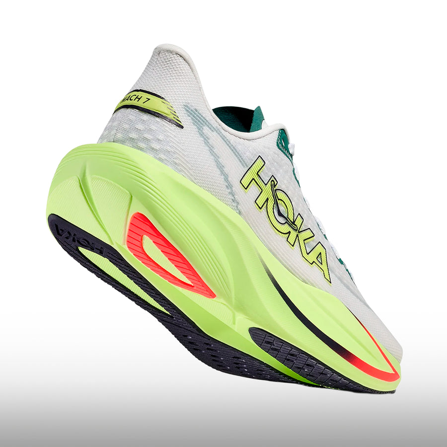 Hoka Mach 7 Mujer Frost Neon Yuzu