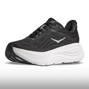 Hoka One One Bondi 9  Hombre Black White