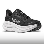 Hoka One One Bondi 9  Hombre Black White
