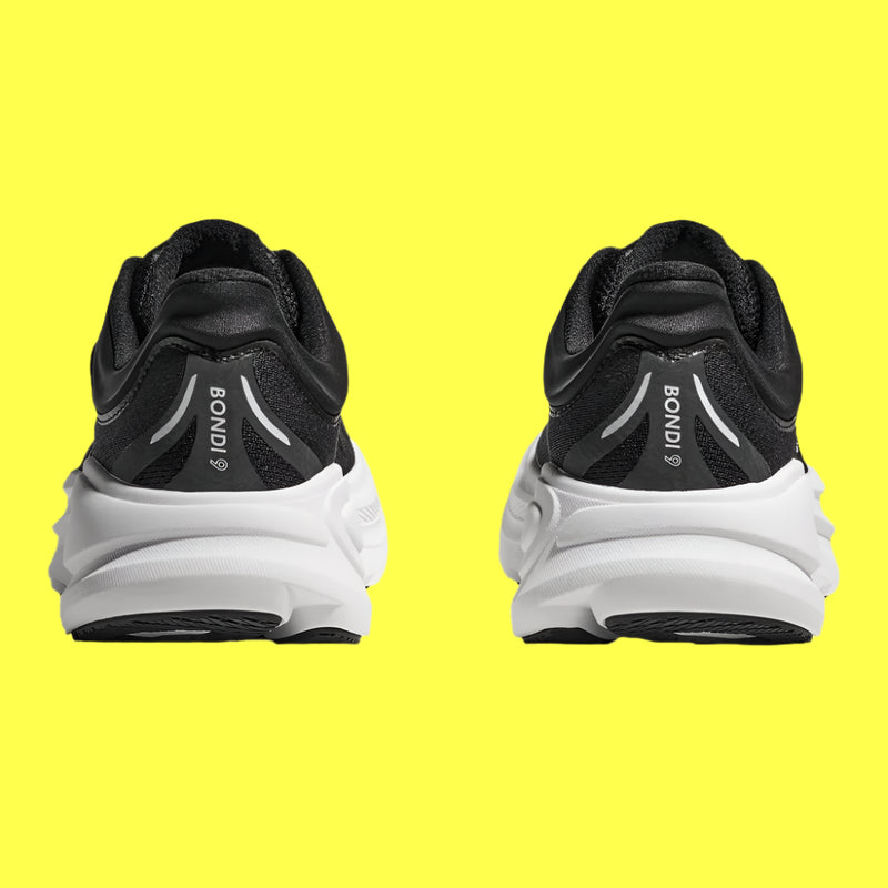 Hoka One One Bondi 9  Hombre Black White