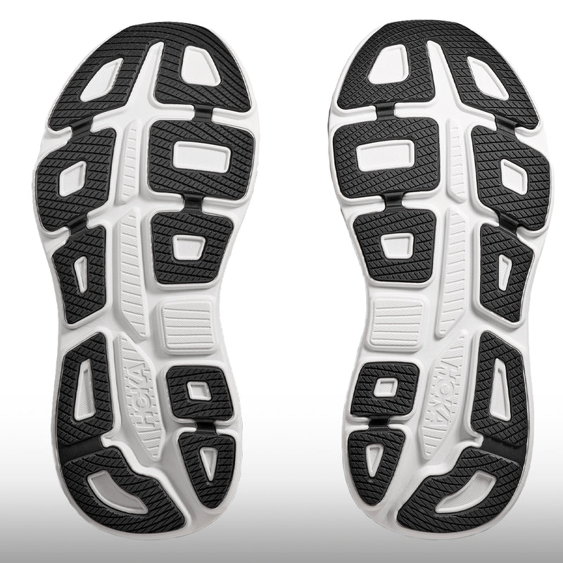 Hoka One One Bondi 9  Hombre Black White