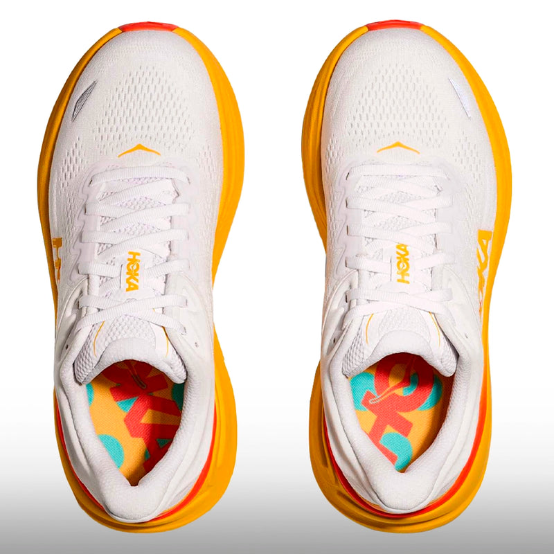 Hoka One One Bondi 9 Hombre Frost Sunflower