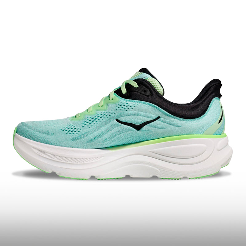 Hoka One One Bondi 9 Hombre Luna Moth Blue Spark