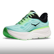 Hoka One One Bondi 9 Hombre Luna Moth Blue Spark
