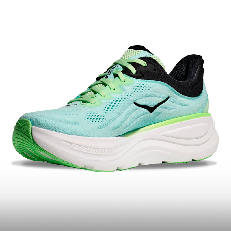 Hoka One One Bondi 9 Hombre Luna Moth Blue Spark