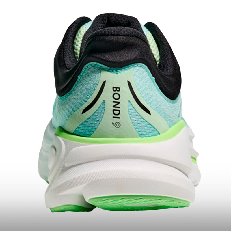 Hoka One One Bondi 9 Hombre Luna Moth Blue Spark