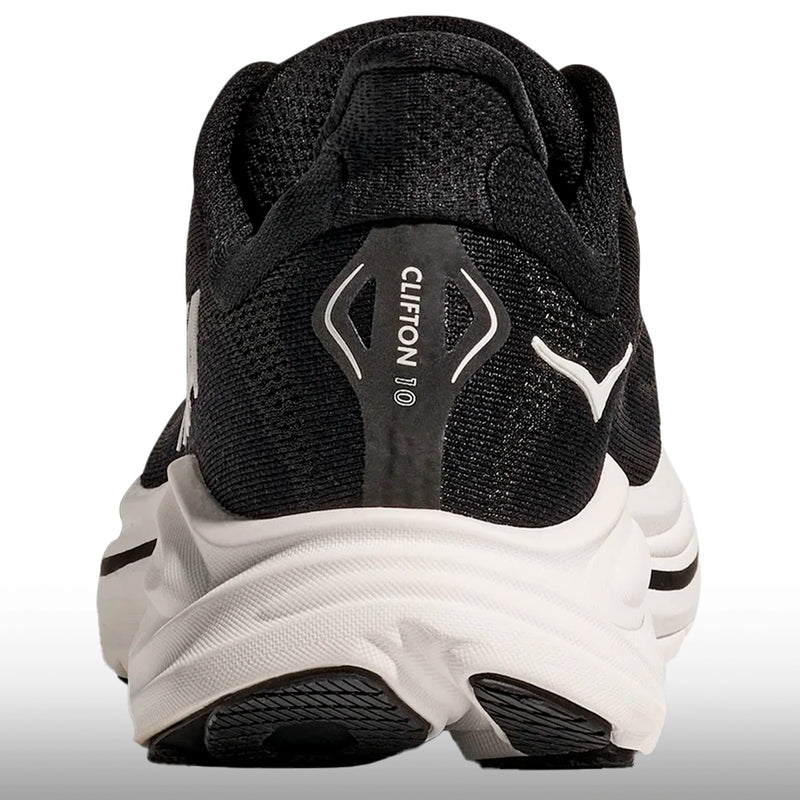 Hoka One One Clifton 10 Hombre Black White