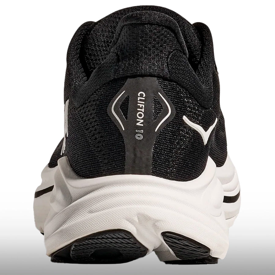 Hoka One One Clifton 10 Hombre Black White