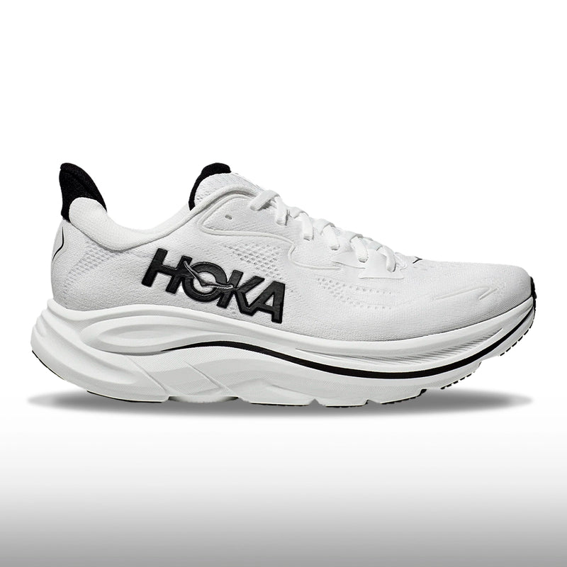 Hoka One One Clifton 10 Hombre White Black