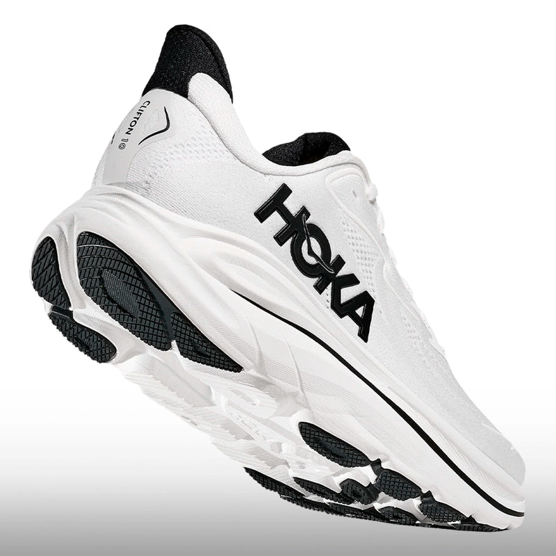 Hoka One One Clifton 10 Hombre White Black