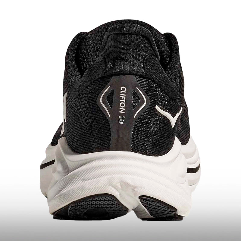 Hoka One One Clifton 10 Mujer Black White