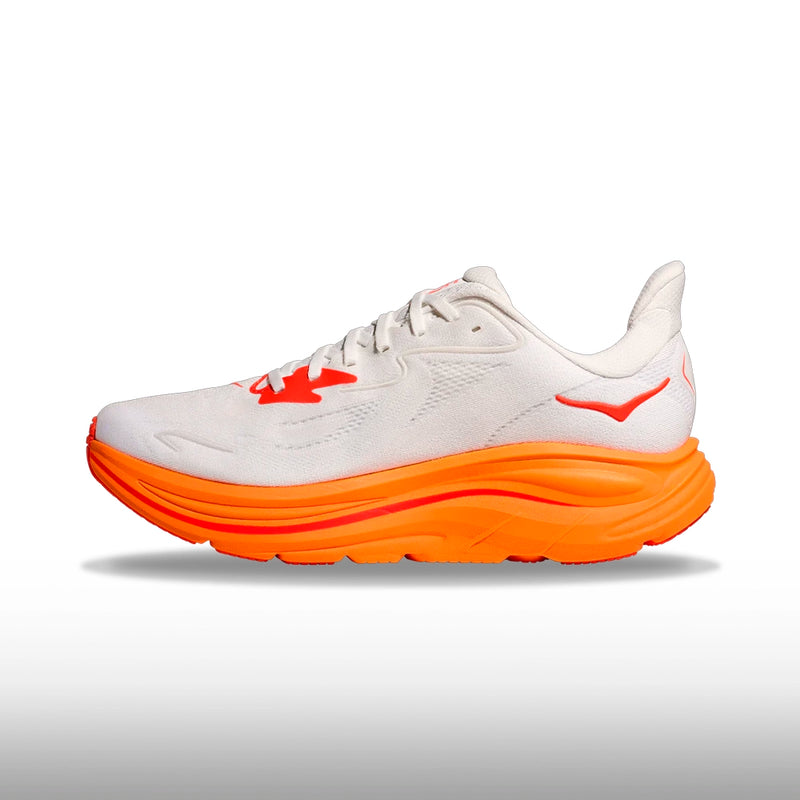 Hoka One One Clifton 10 Mujer Frost Orange Zest