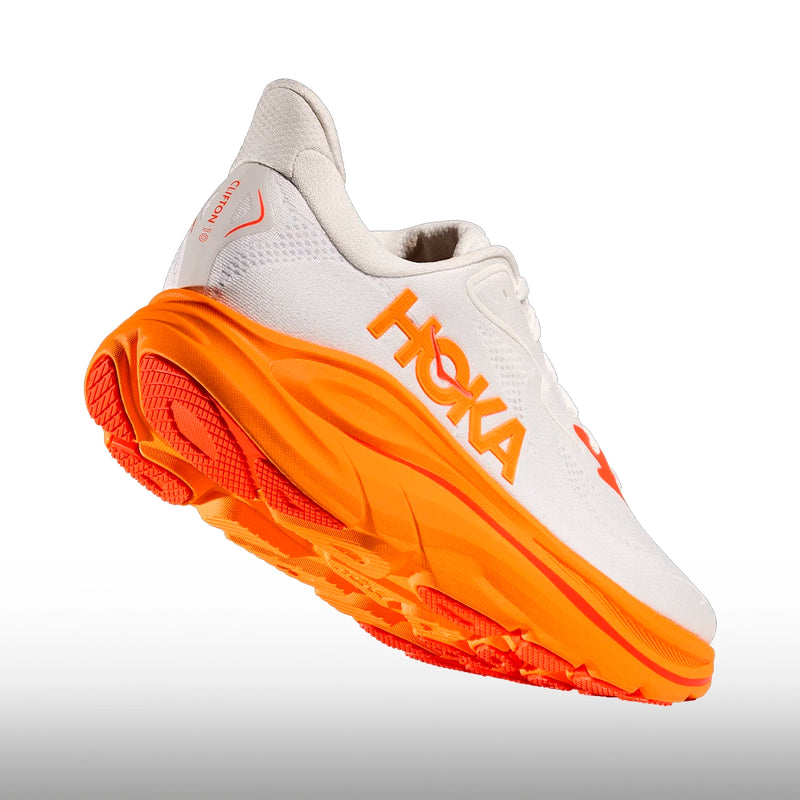 Hoka One One Clifton 10 Mujer Frost Orange Zest