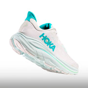 Hoka One One Clifton 10 Mujer White Cielo Blue