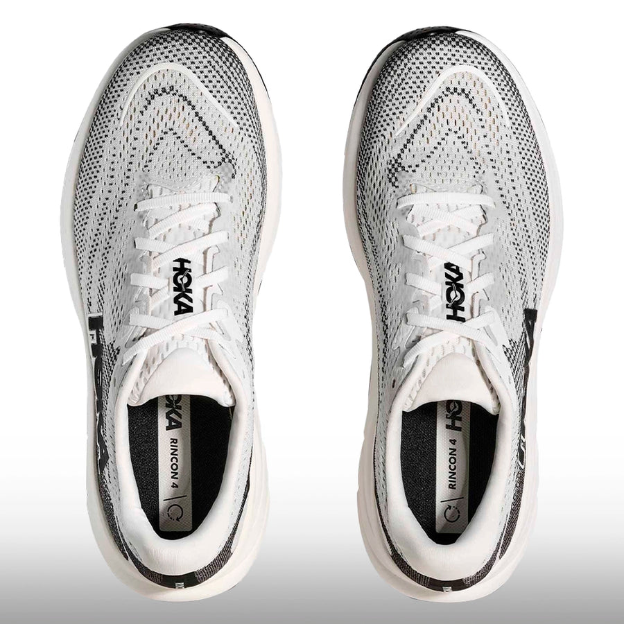 Hoka One One Rincon 4 Hombre White Black