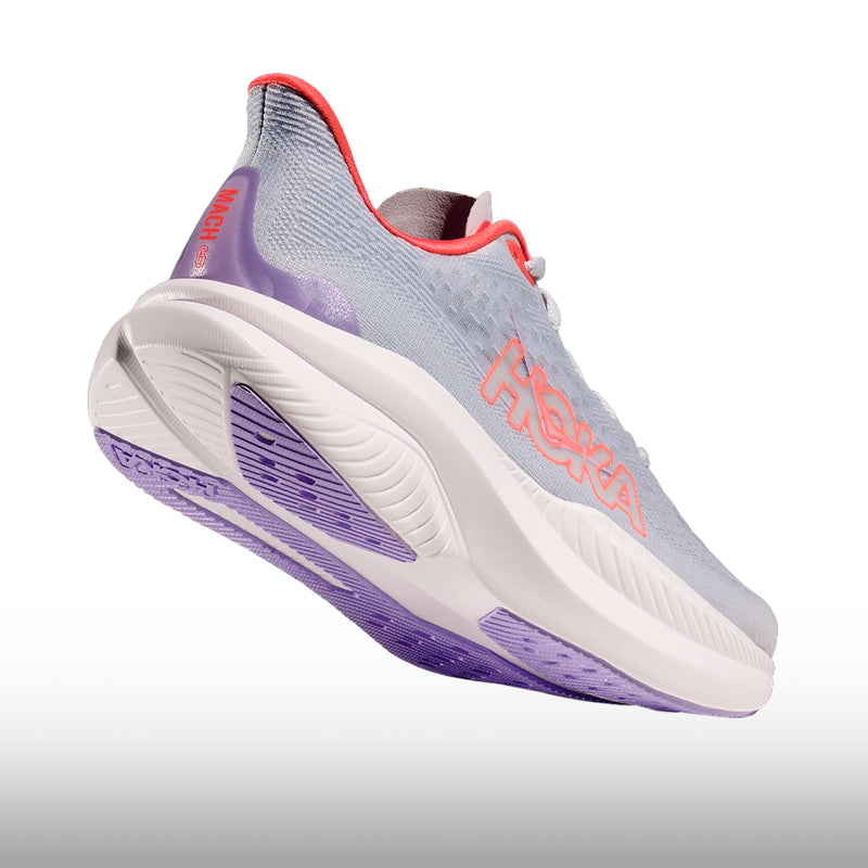 Hoka One One Mach 6 Mujer Pale Dusk Gull