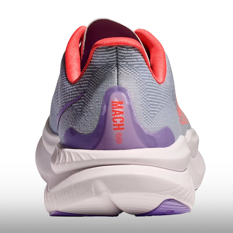 Hoka One One Mach 6 Mujer Pale Dusk Gull