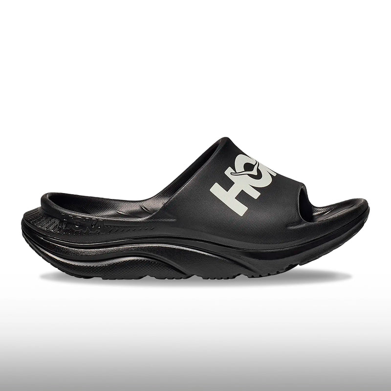 Hoka Ora Athletic Slide Unisex Black White